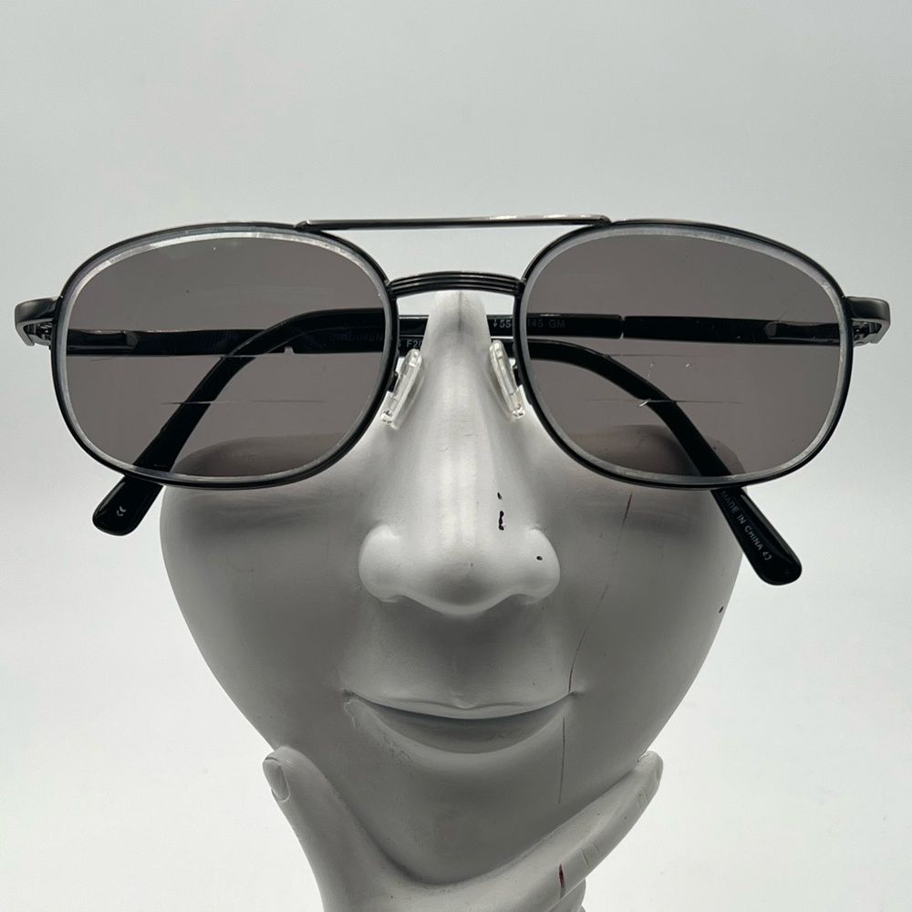 Fundamentals F201 Gray Pilot Sunglasses Frames